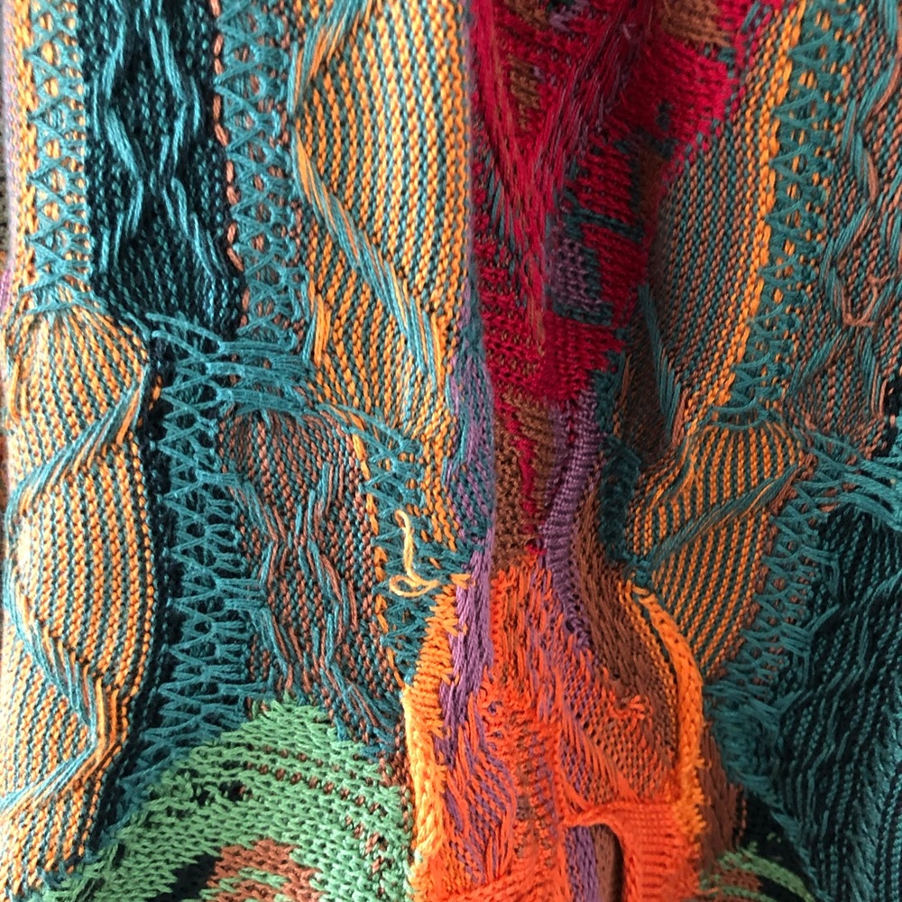 Coogi Vintage Cardigan Colorful Size S - Picture 5 of 9